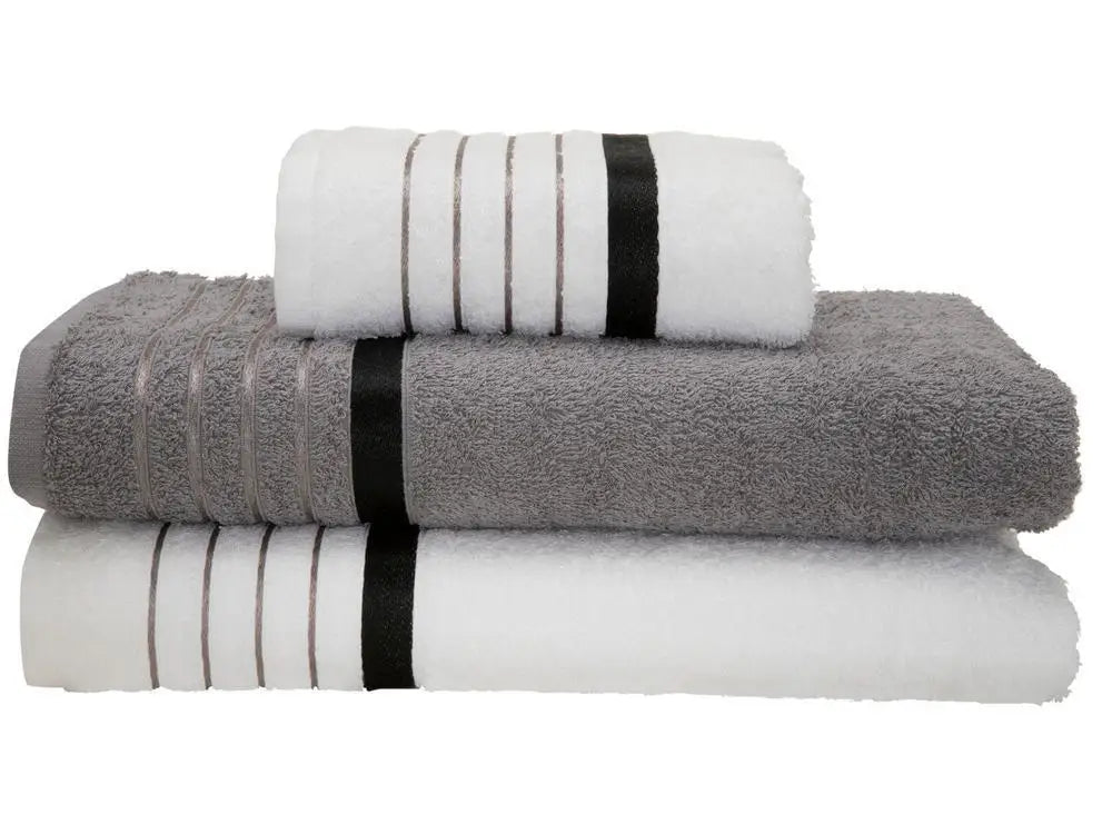 Jogo de toalhas de banho Veluna - 3 peças